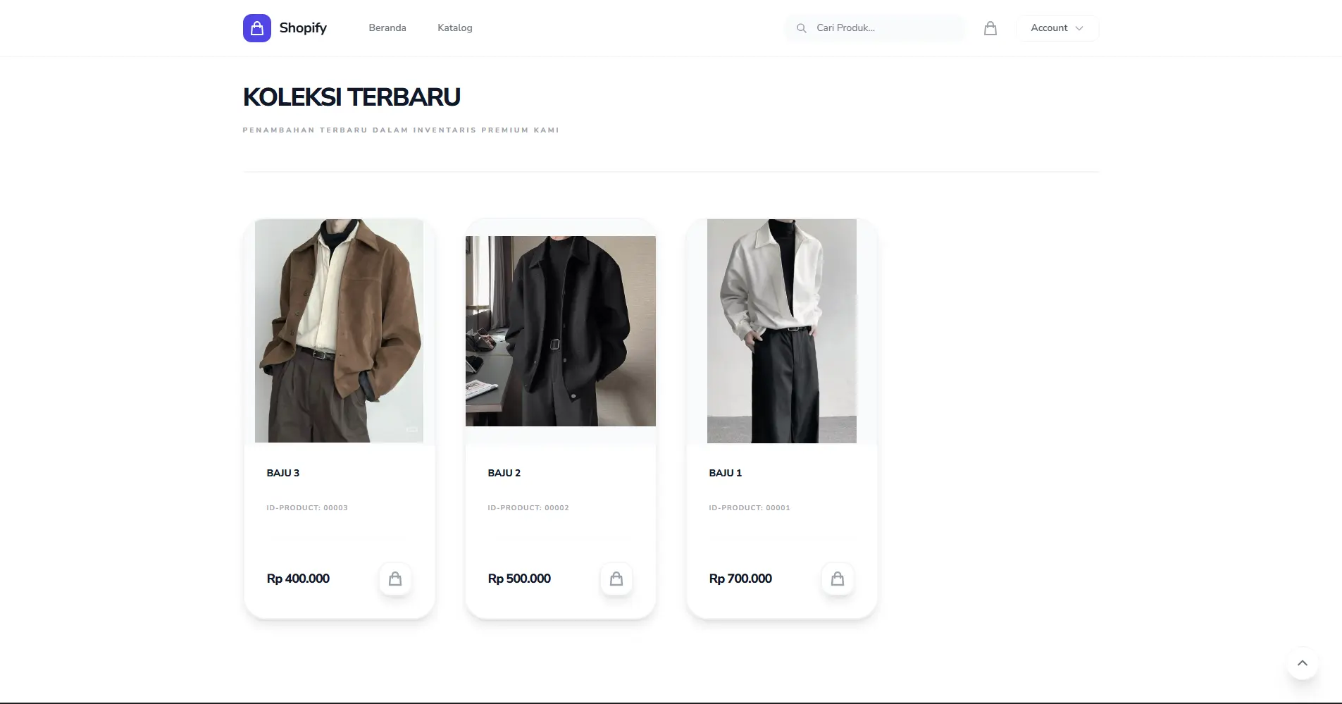Shopify E-Commerce