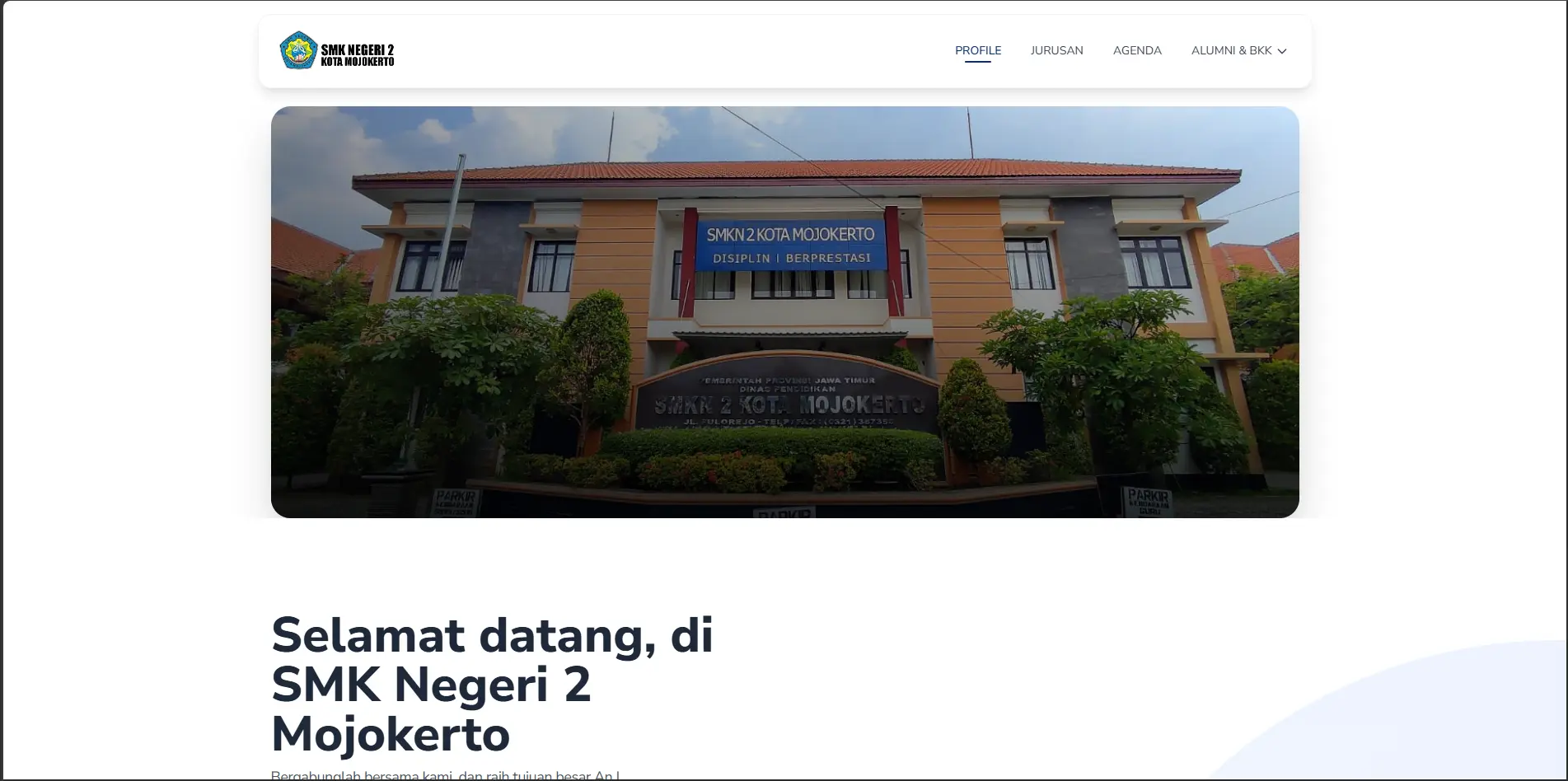 Smart School Portal SMKN 2